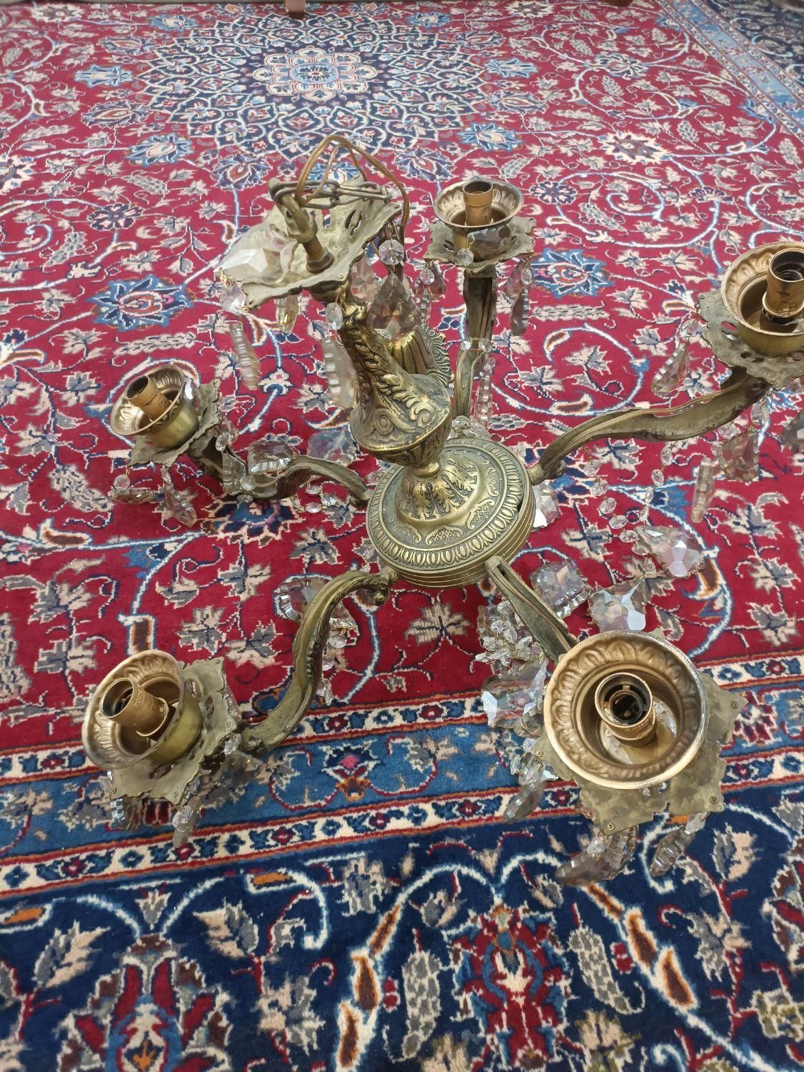 لوستر پنج شاخه|لوستر و چراغ آویز|تهران, صادقیه|دیوار