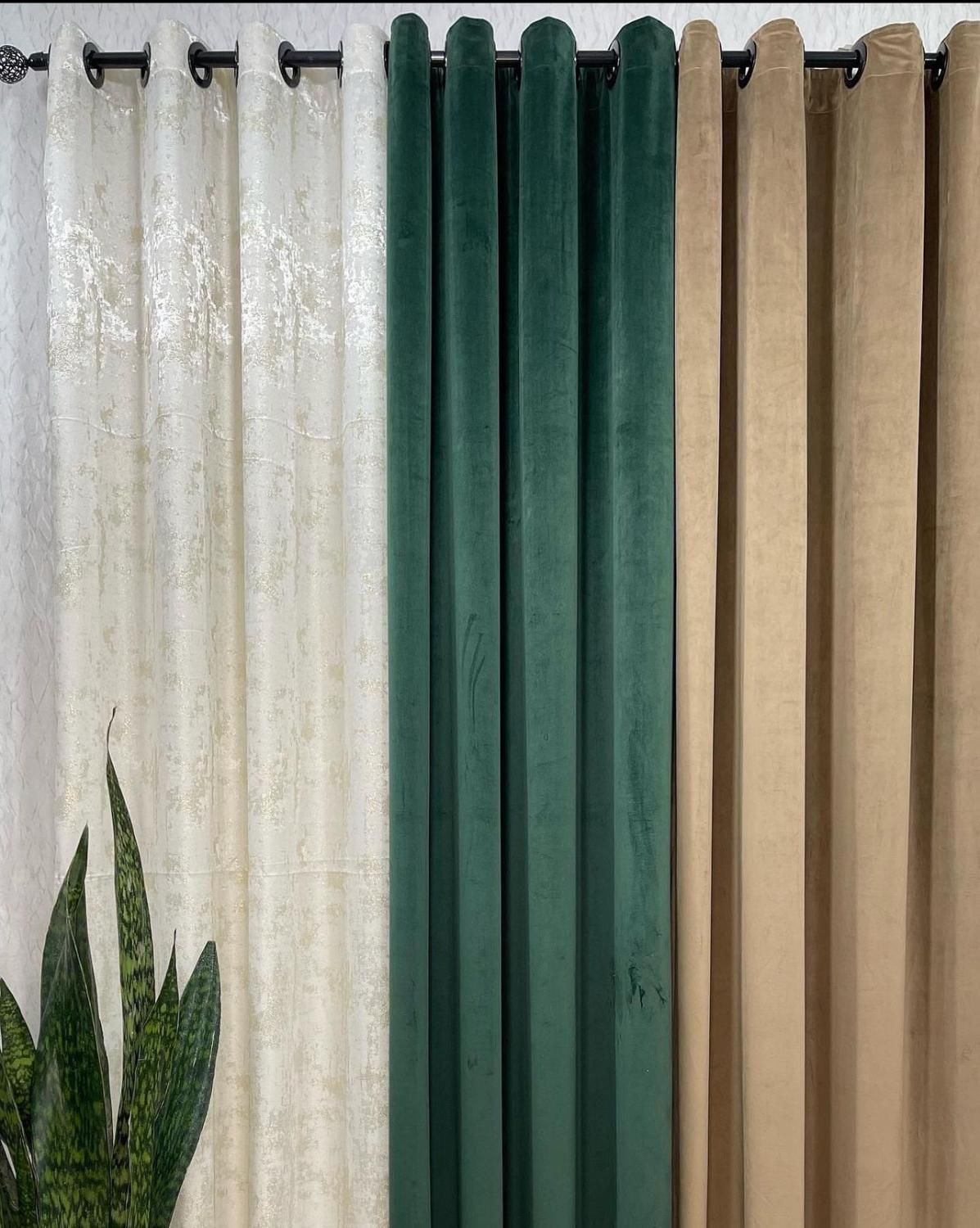 پرده  برای مستاجرین مدرن|پرده، رانر، رومیزی|مشهد, آزادشهر|دیوار