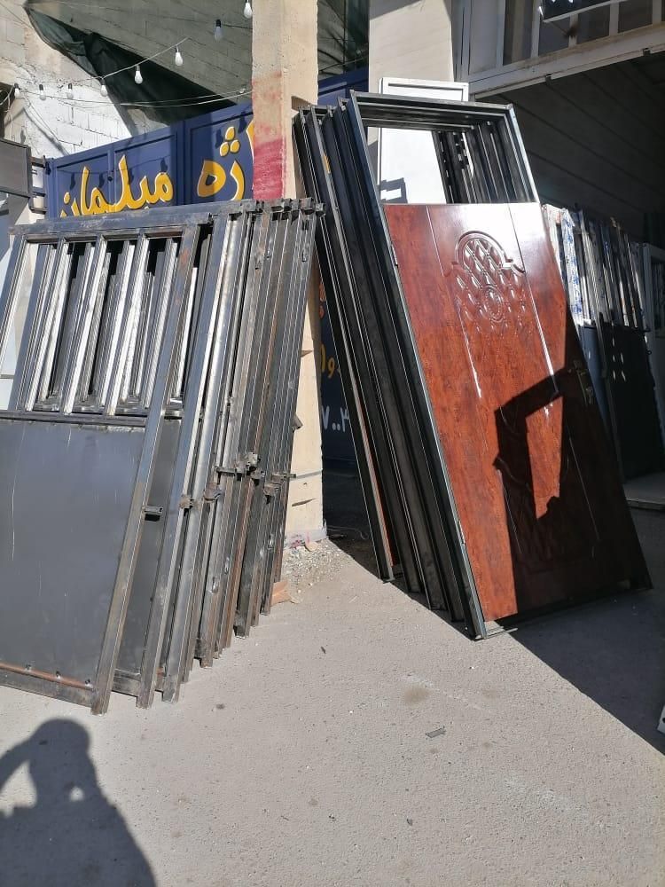 چهارچوب فلزی آماده نصب درب پنجره%آلومینیومupvcچوبی|مصالح و تجهیزات ساختمان|شیراز, منطقه هوایی شهید دوران|دیوار