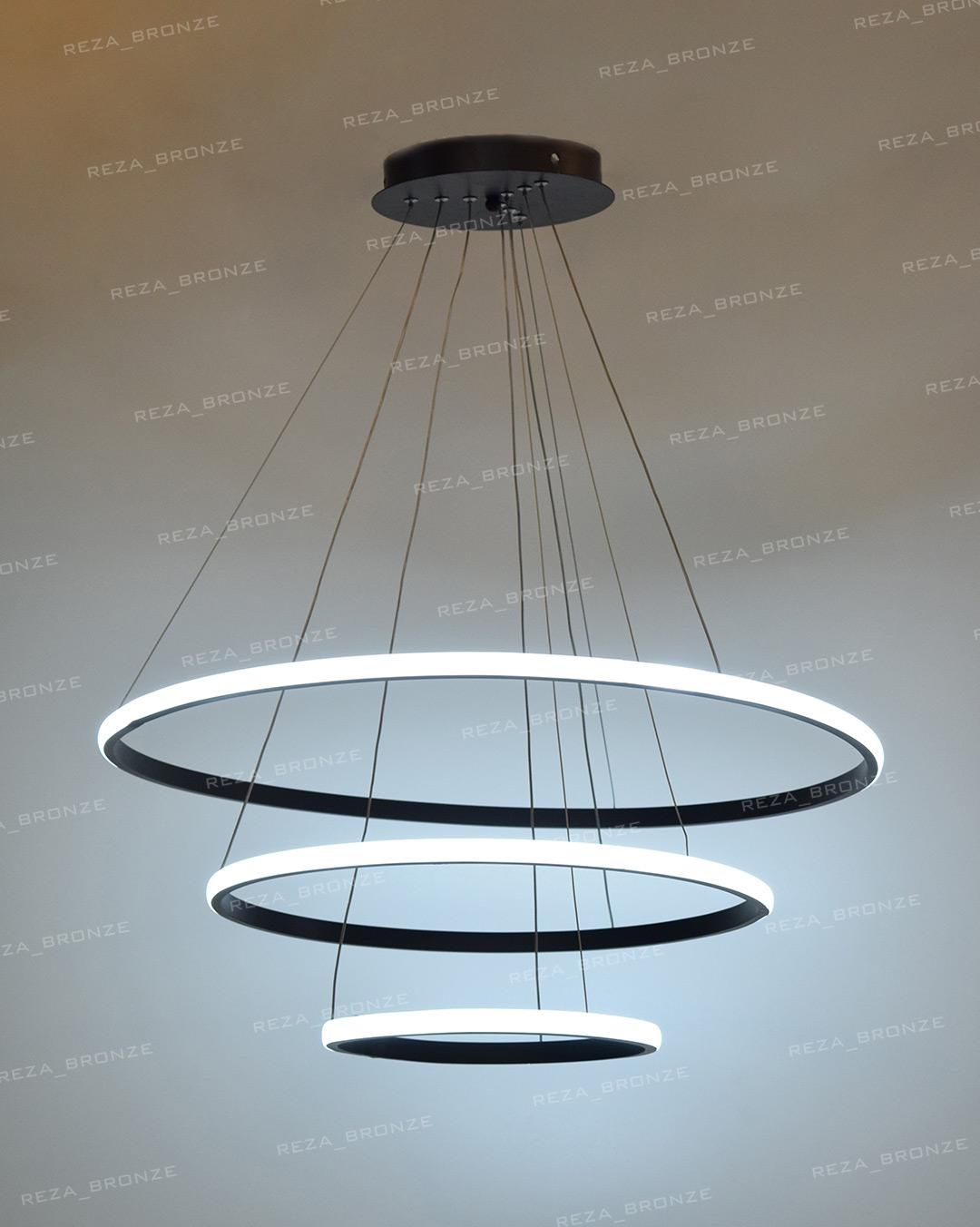 لوستر مدرن ال ای دی LEd /smd کهکشانی|لوستر و چراغ آویز|تبریز, |دیوار