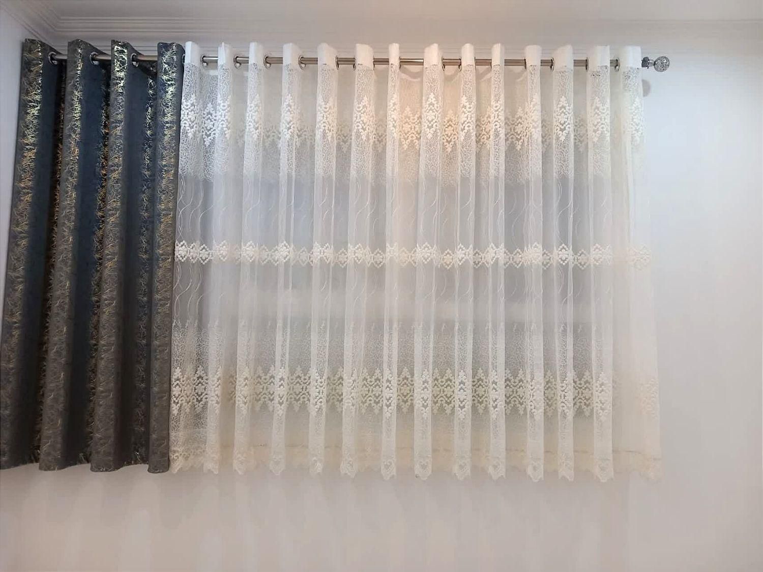 پرده مناسب پنجره های کوچک|پرده، رانر، رومیزی|یزد, |دیوار