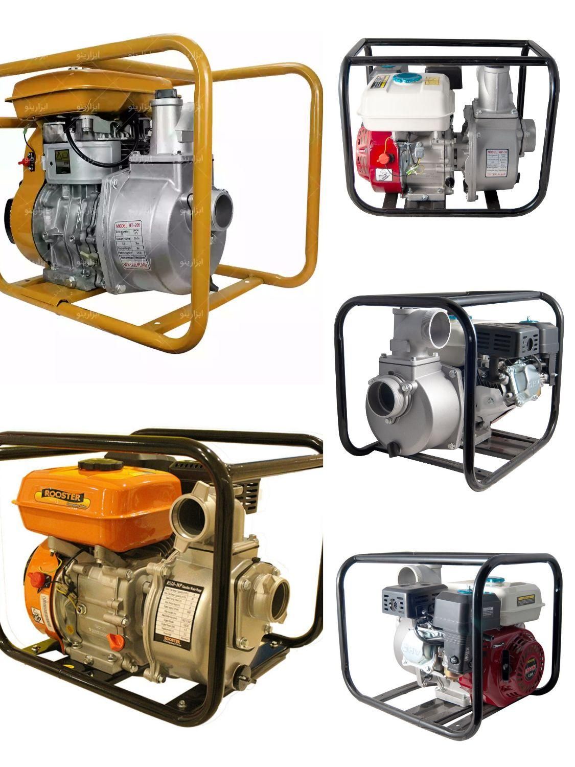 موتور آب بنزینی در سایز های متنوع کفکش لجن کش|ماشینآلات صنعتی|مشهد, هنرور|دیوار