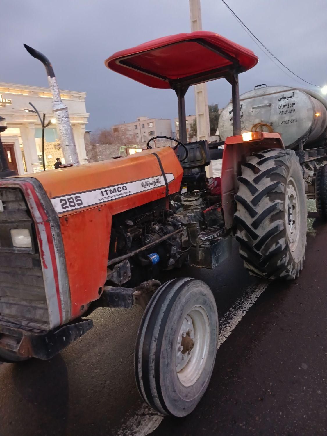 تراکتور فرگوسن ۲۸۵ تانکر شاسی روسی|خودرو سنگین|زاهدان, |دیوار