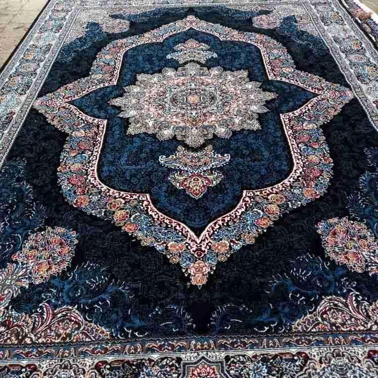 فرش ۷۰۰شانه ضخیم کارینا کاشان ۸جفت ۳در۴|فرش|اردبیل, |دیوار