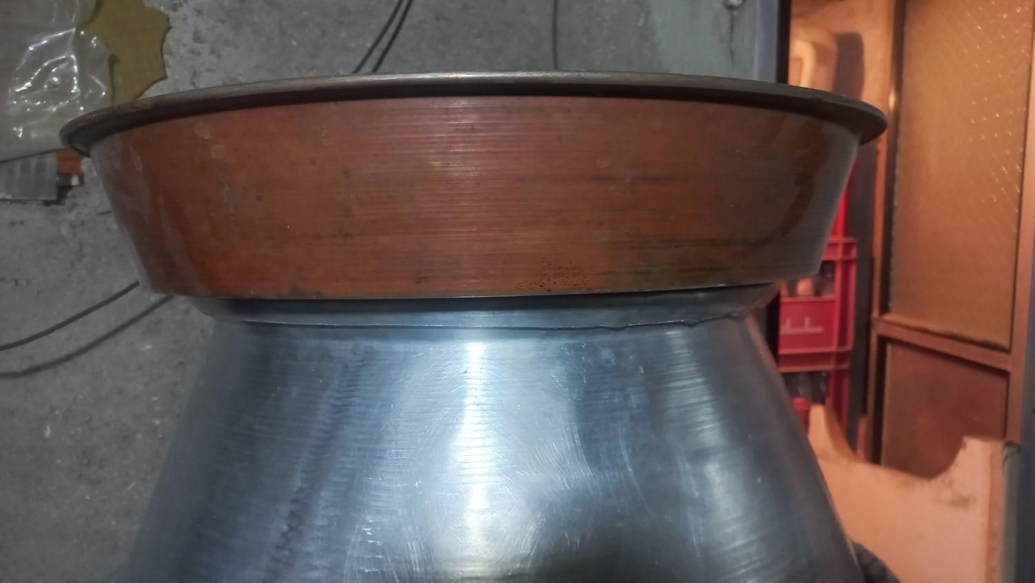 دیگ روحی سینی مسی تشت مسی|ظروف پخت‌وپز|اردبیل, |دیوار