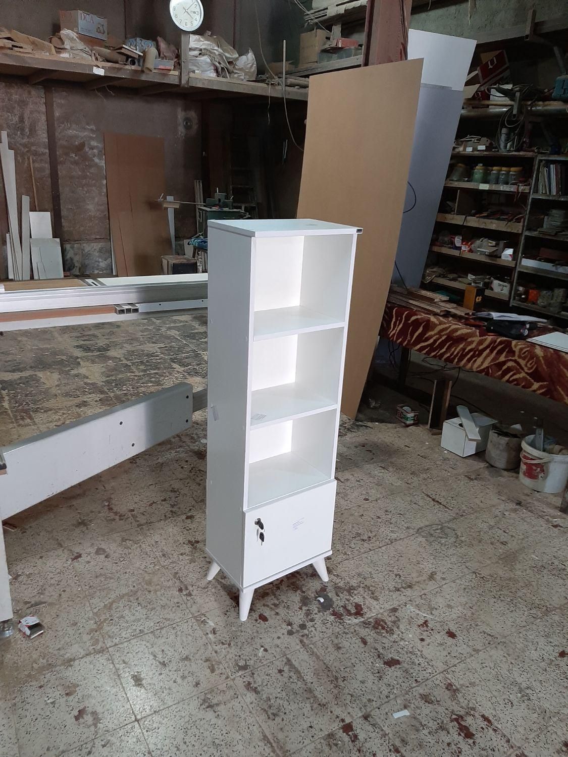 قفسه و کتابخانه دانشجویی (آک)|کتابخانه، شلف، قفسههای دیواری|مشهد, بهمن|دیوار