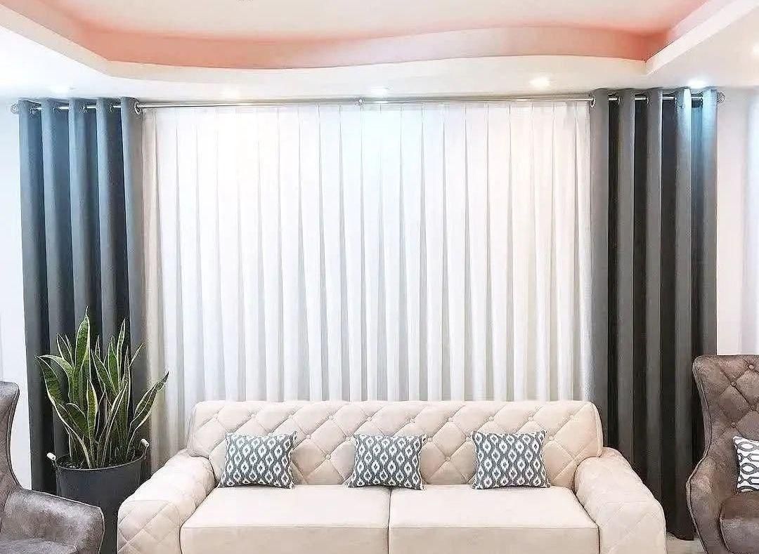 پرده حریر / تور|پرده، رانر، رومیزی|اردبیل, |دیوار