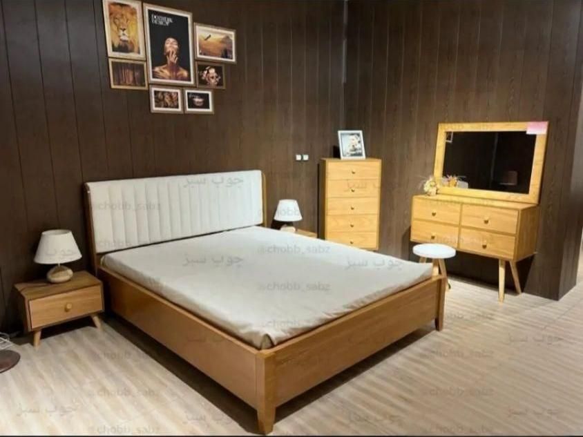 سرویس خواب مدل یاسَمَن|تخت و سرویس خواب|قروه, |دیوار