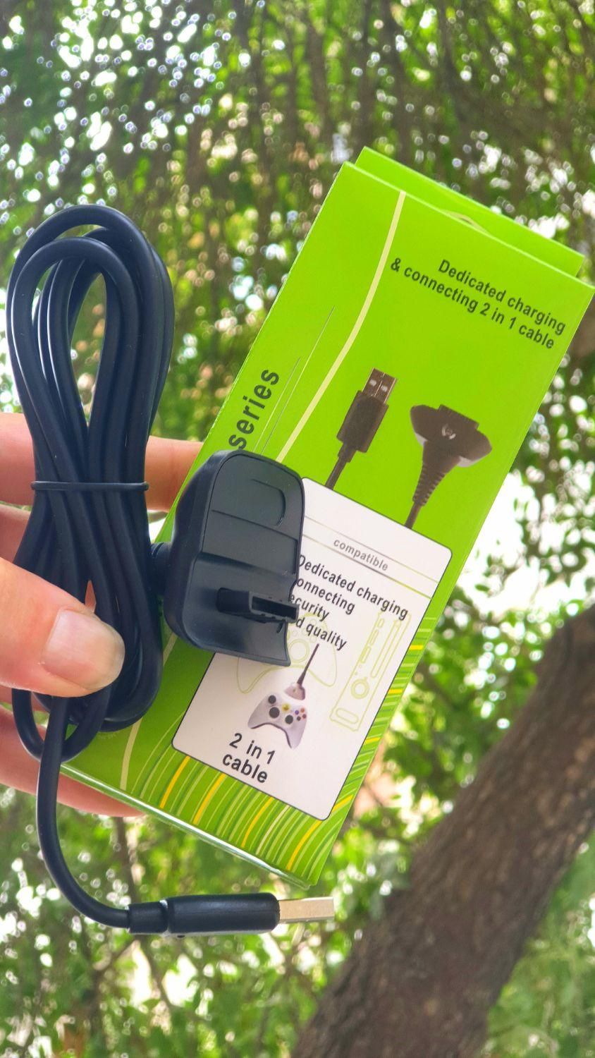 سیم شارژر دستهXBOX360ایکس باکس3گیم۱استیک۴فایو۵فور|کنسول، بازی ویدئویی و آنلاین|تهران, مسعودیه|دیوار