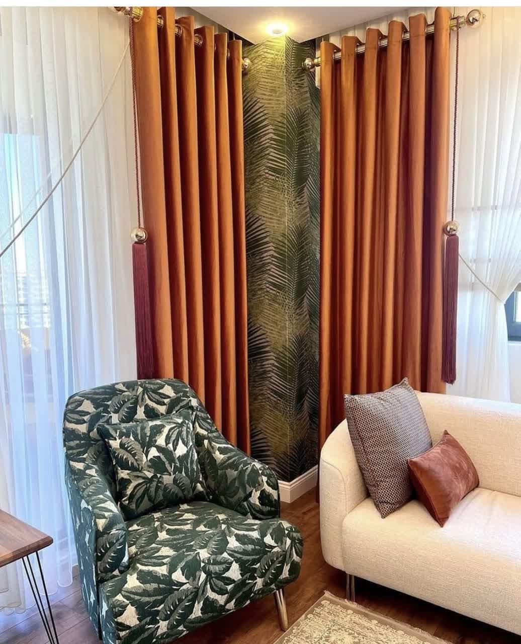 پرده پانچی تکمیل/پنجره ۲ متری ائلوین،برند اعتماد|پرده، رانر، رومیزی|تبریز, |دیوار