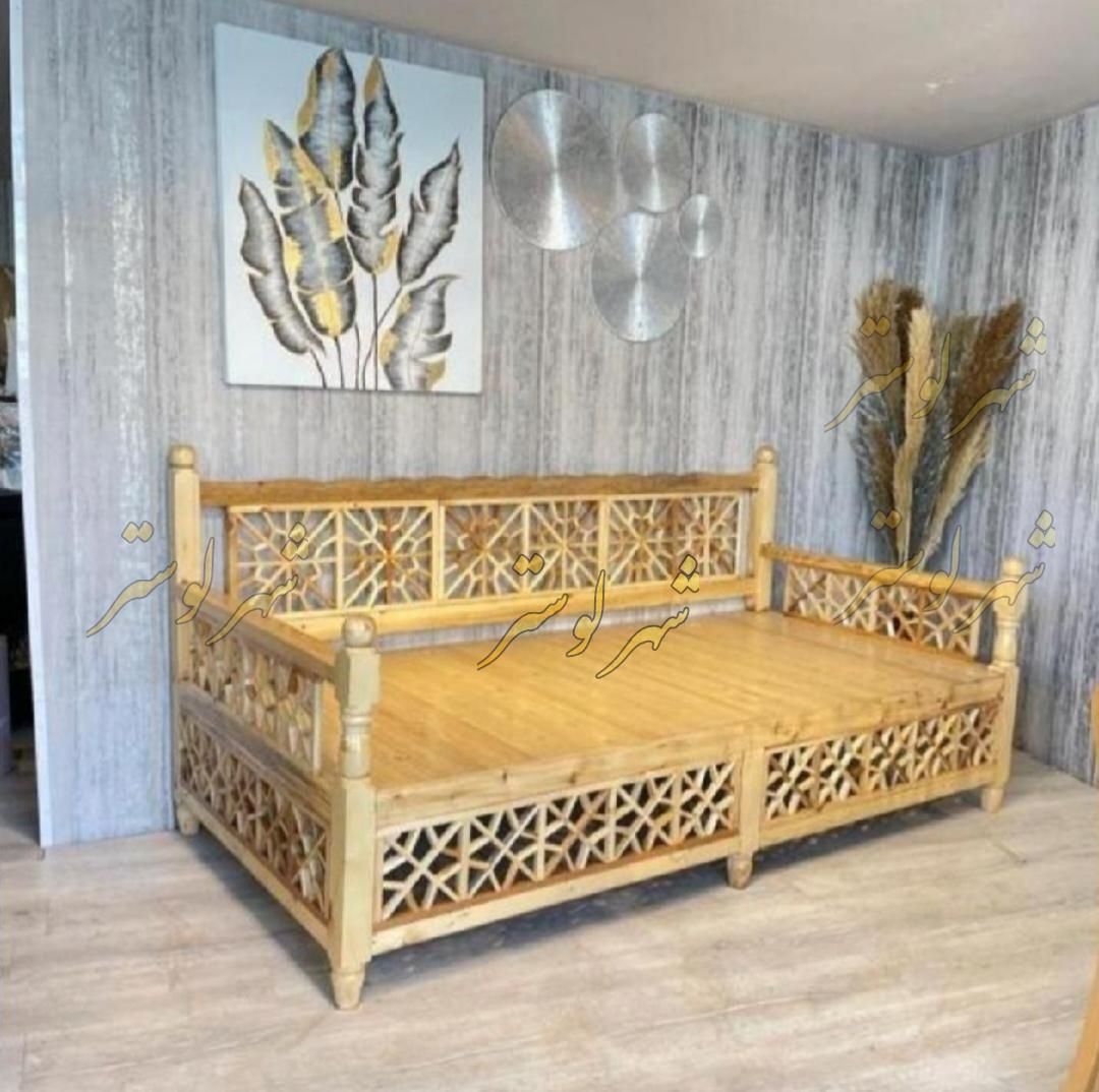 تخت سنتی مدل جیران مبل شاه نشین مبلمان سنتی|مبلمان خانگی و میز عسلی|ملایر, |دیوار