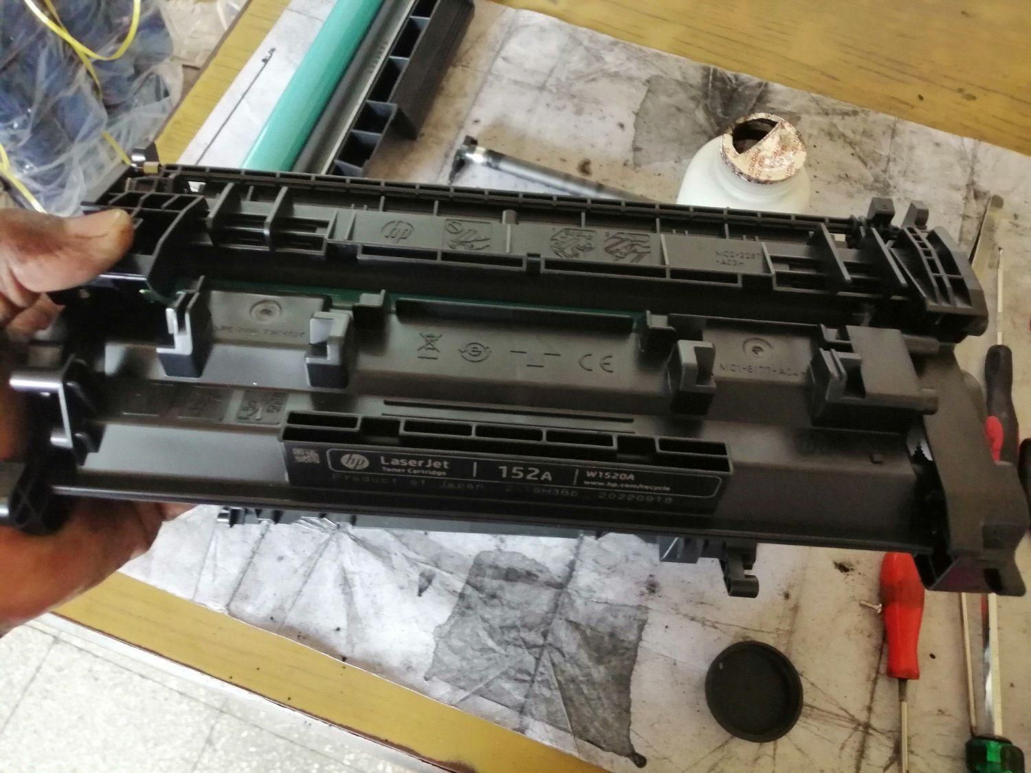 شارژ با مقدار تونر۱۱۰ گرم کارتریج hp canon در محل|پرینتر، اسکنر، کپی، فکس|مشهد, احمدآباد|دیوار
