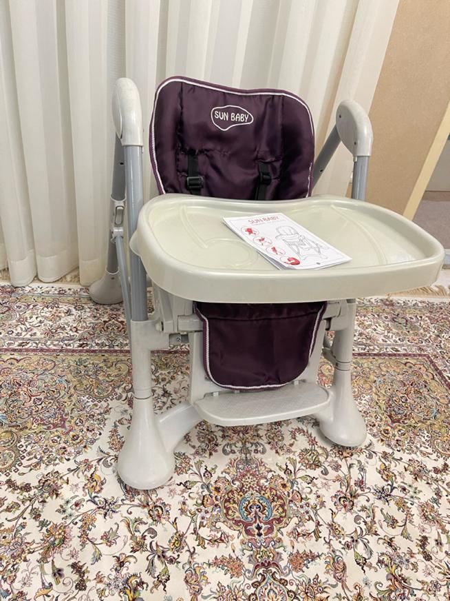 صندلی غذای کودک sun baby|تخت و صندلی بچه|تبریز, |دیوار