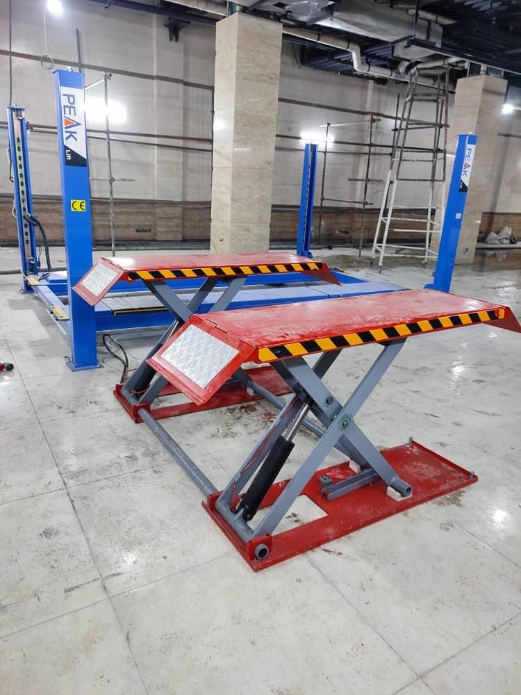 جک قیچی ۱متری و جک قیچی تشخیص رنگ|ماشین‌آلات صنعتی|مشهد, طرق|دیوار