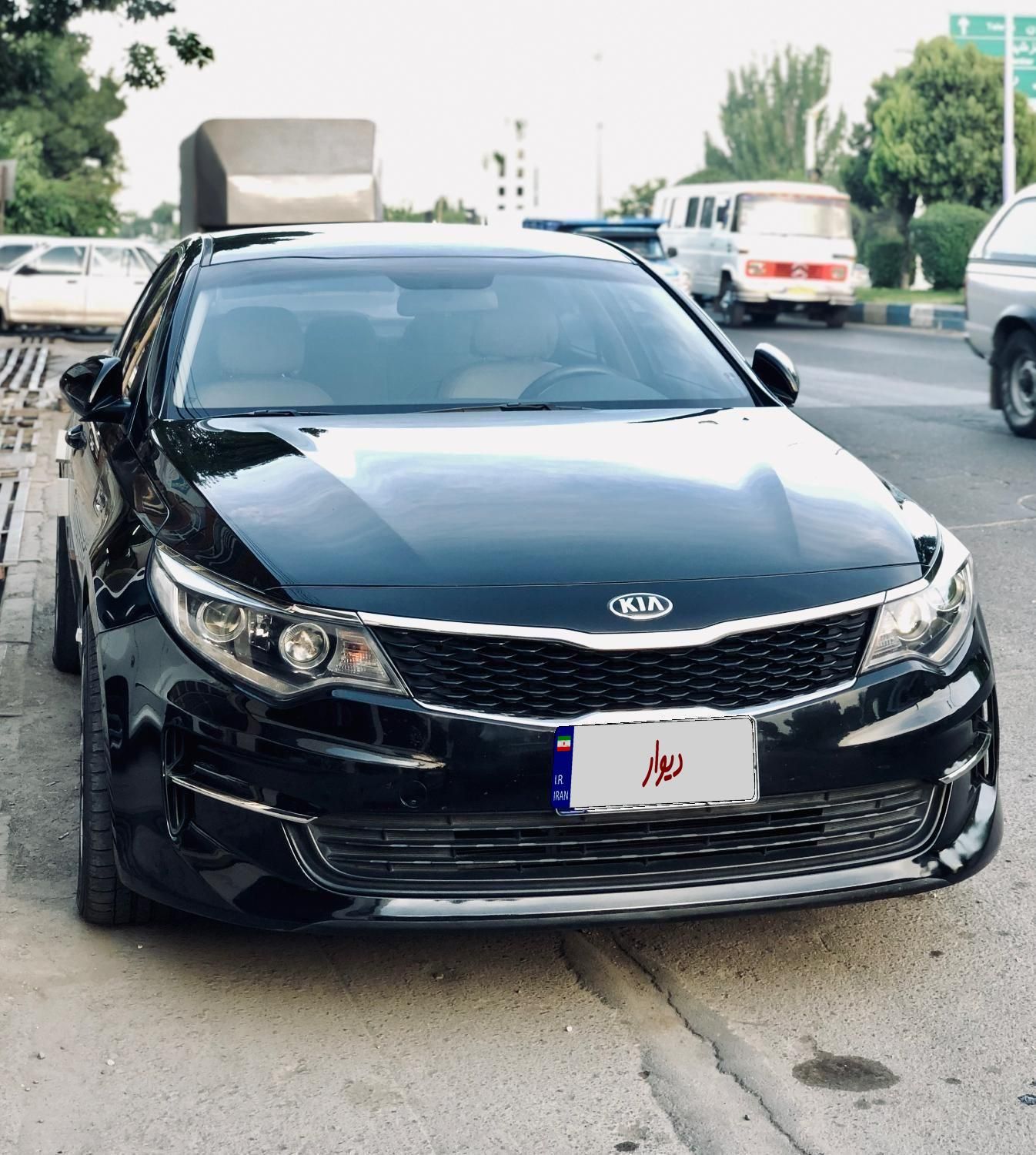 کیا اپتیما 2400 cc جی تی لاین مدل ۲۰۱۶ ارس پلاک|خودرو سواری و وانت|مراغه, |دیوار