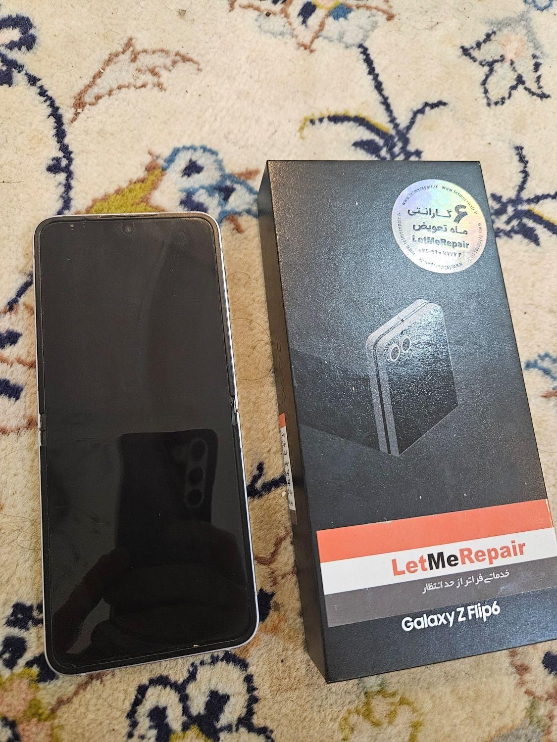 galaxy Z flip 6 ۲۵۶گیگ تمیز و در حد|موبایل|تهران, یوسف‌آباد|دیوار