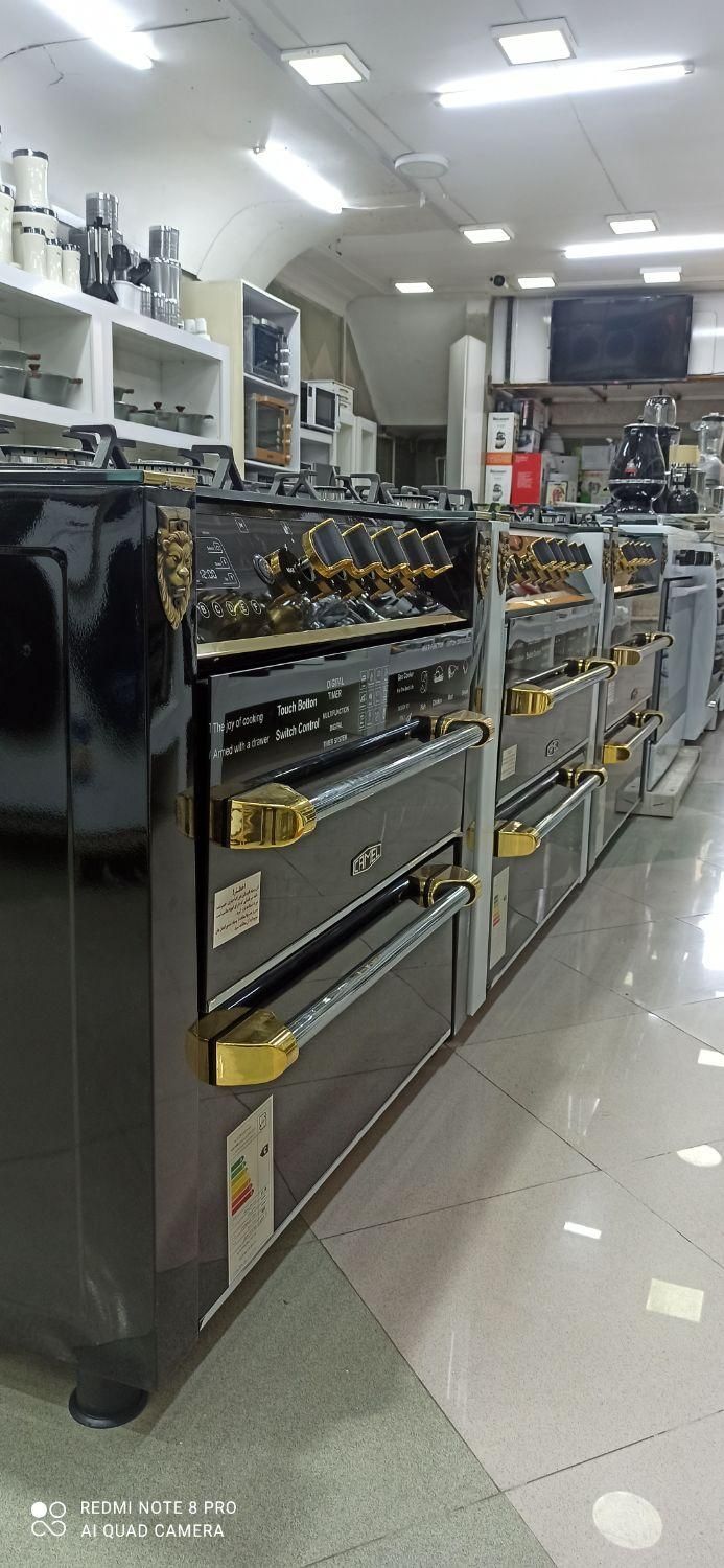 گاز کشو دارطرح فر رویه شیشه|اجاق گاز و لوازم برقی پخت‌وپز|کاشان, معلم|دیوار