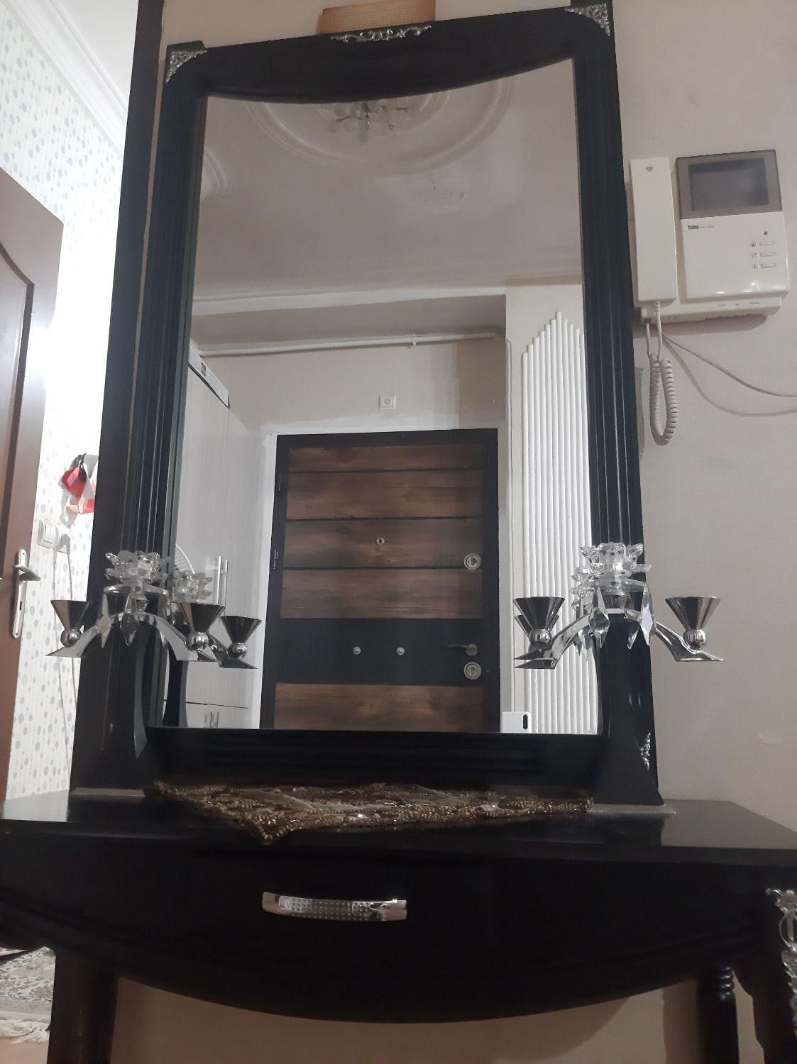 میز آینه تمام چوب|بوفه، ویترین، کنسول|رشت, حسین آباد|دیوار