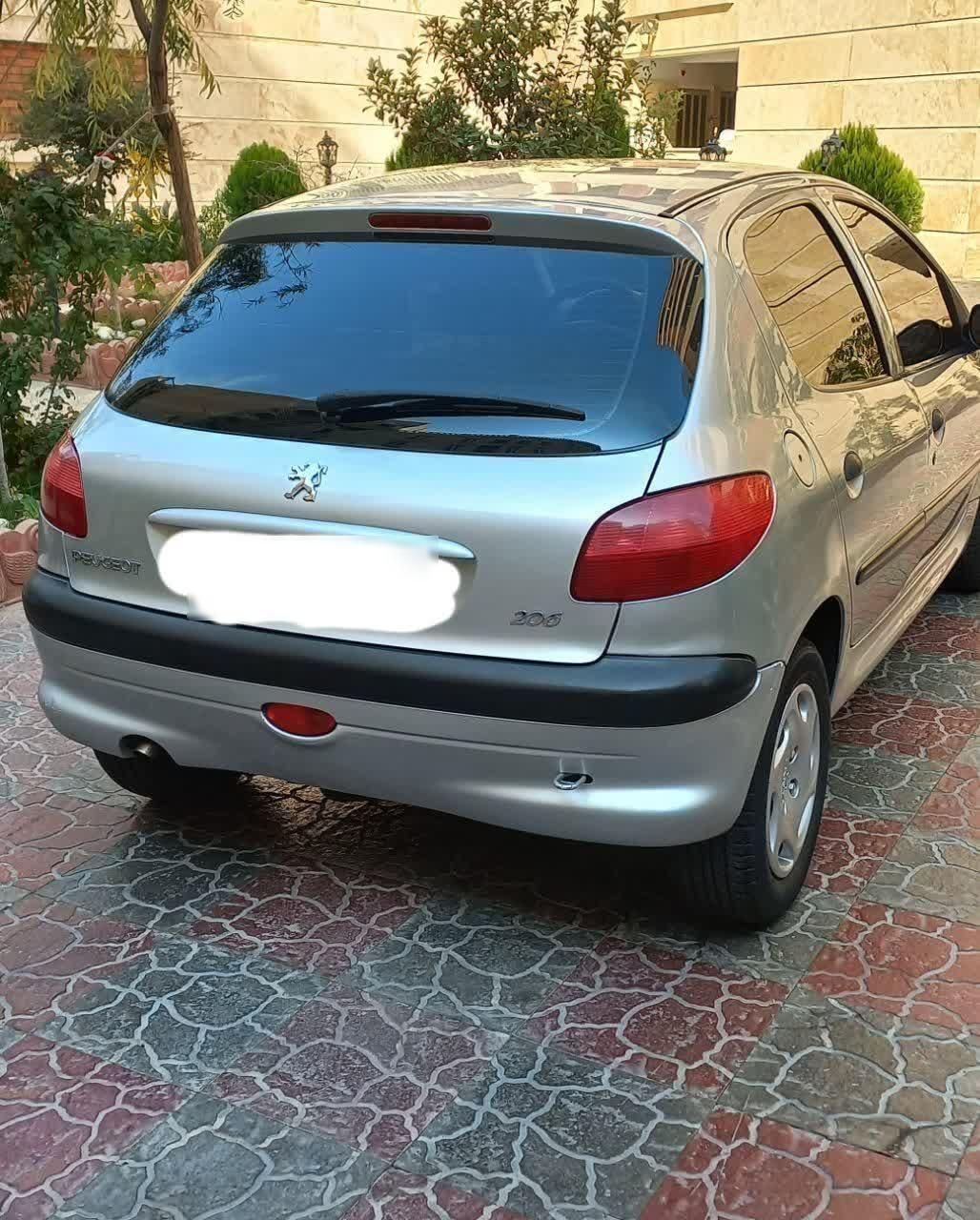 پژو 206 تیپ ۲، مدل ۱۳۸۳|خودرو سواری و وانت|تهران, استاد معین|دیوار