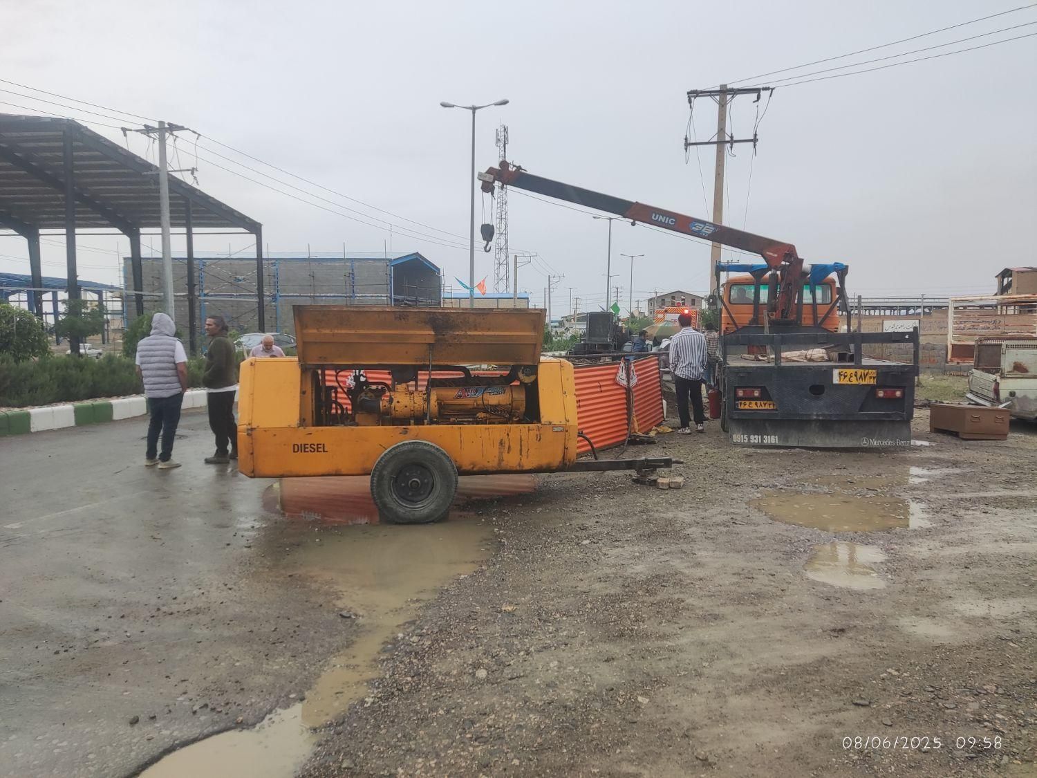 کمپرسور باد دیزل|ماشینآلات صنعتی|مشهد, خین عرب|دیوار