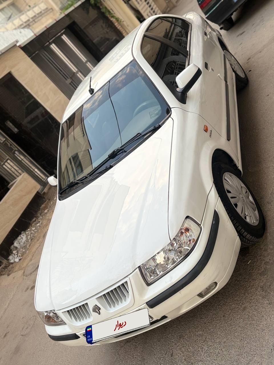 سمند LX EF7 دوگانه سفید مدل 91 بدون رنگ|خودرو سواری و وانت|اصفهان, باغ دریاچه|دیوار