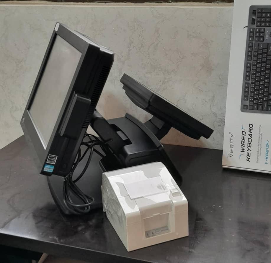 تاچ پوز دو مانیتوره HP|فروشگاه و مغازه|ایلام, |دیوار