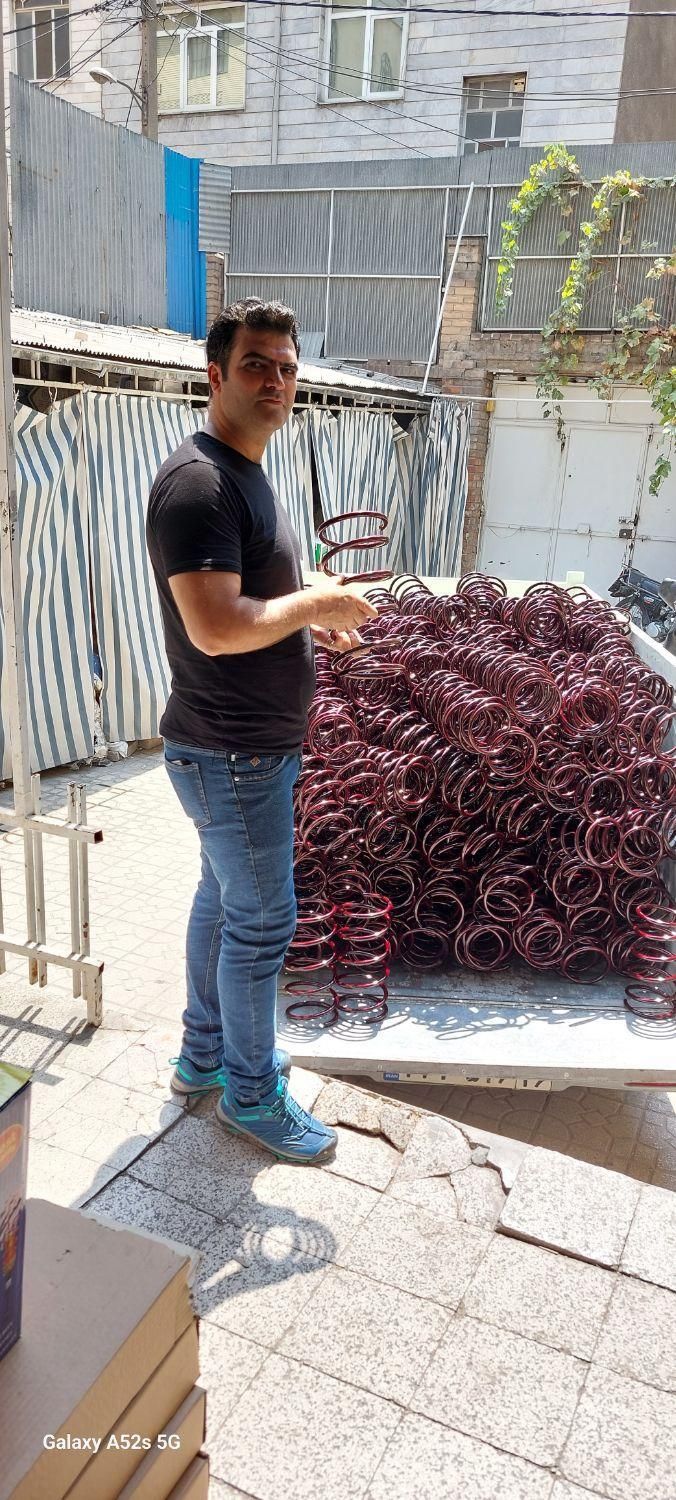 مرکز فنر اسپرت لنزو کمک ریگلاژی ریما ۲۰۷|قطعات یدکی و لوازم جانبی|خرمآباد, |دیوار