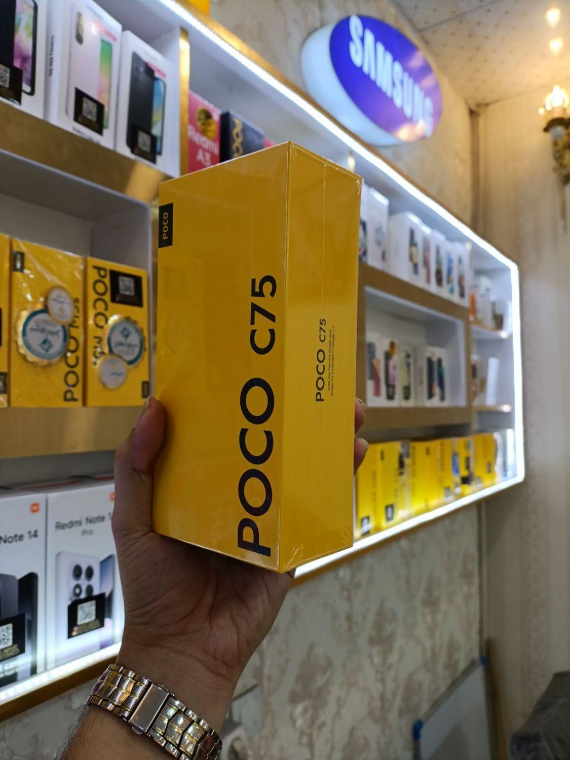 گوشی Poco c75 با حافظهٔ ۲۵۶ گیگابایت|موبایل|مشهد, فرهنگ|دیوار