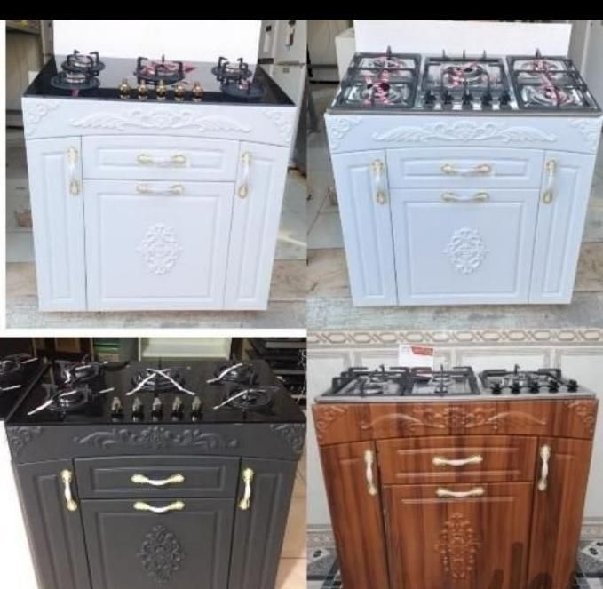 اجاق گاز کابینتی صفحه شیشه و استیل مدل ۵۳۵|اجاق گاز و لوازم برقی پخت‌وپز|رشت, رشتیان|دیوار