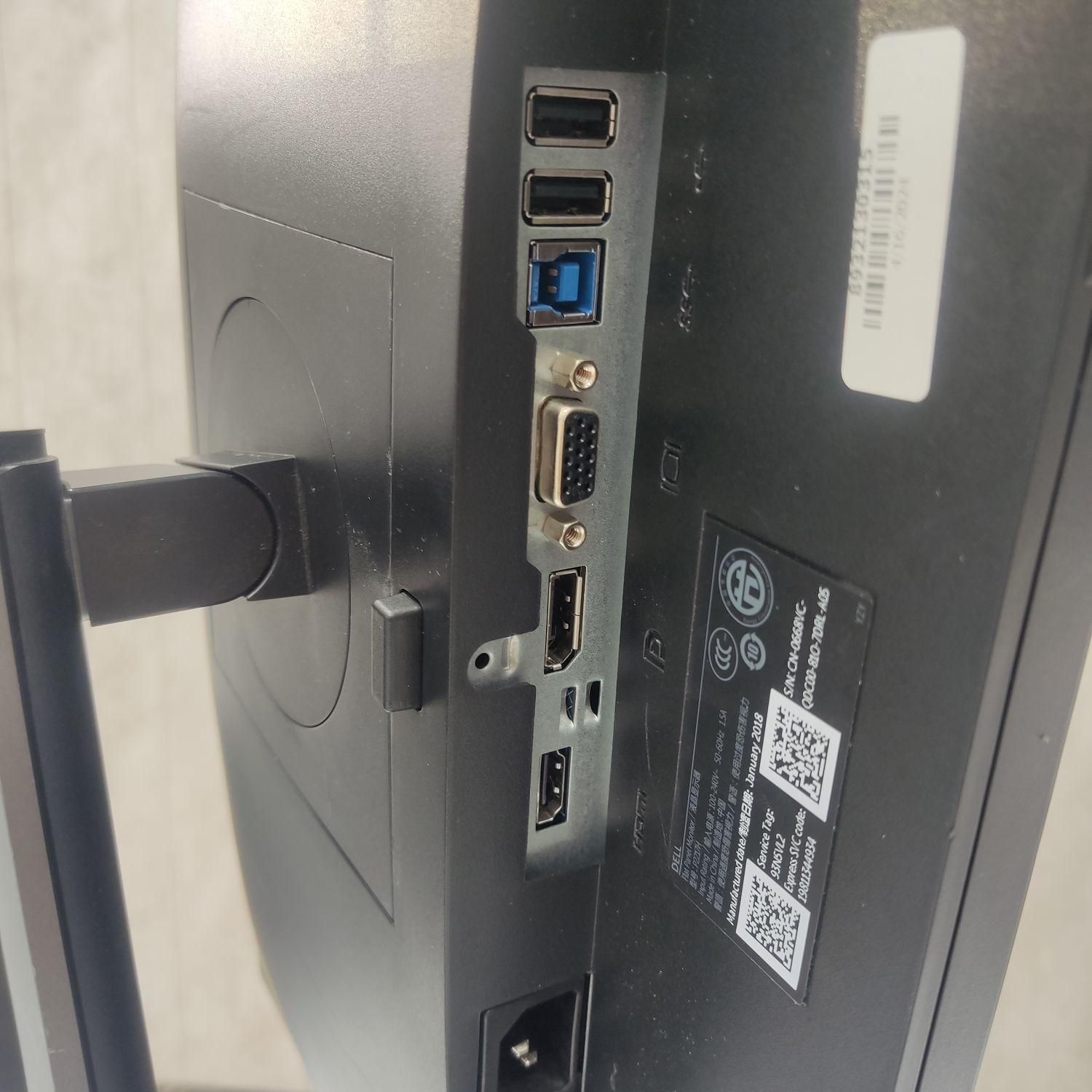 مانیتور 22 اینچ hdmi دار دل|قطعات و لوازم جانبی رایانه|خرم‌آباد, |دیوار