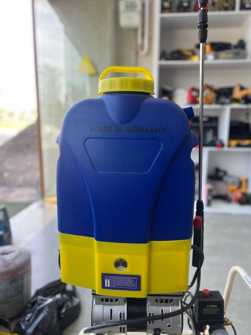 زن سمپاش فرغونی چمن بنزینی ۱۱۰لیتری دریل تخریب|ماشین‌آلات صنعتی|رشت, بلوار گیلان|دیوار