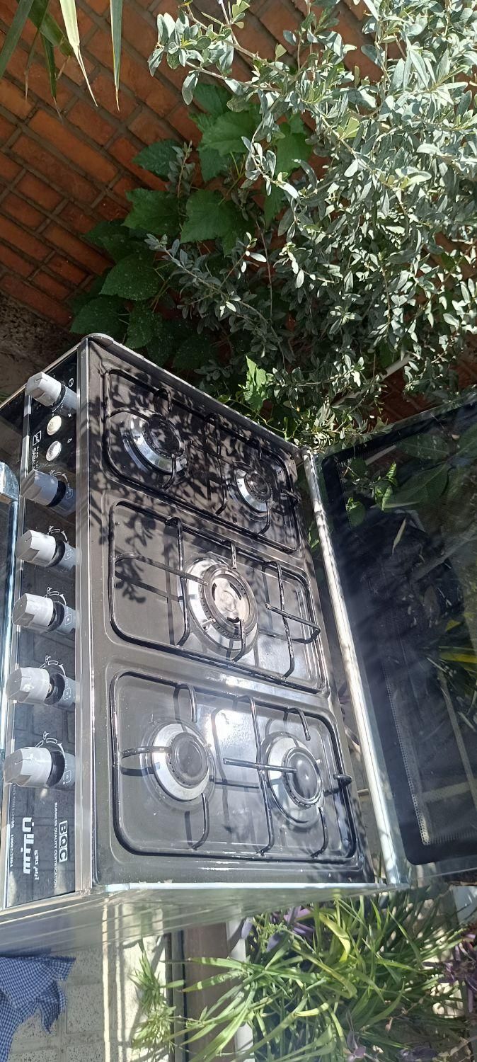 اجاق گاز ۵ شعله طرح فر|اجاق گاز و لوازم برقی پخت‌وپز|تهران, ائمه اطهار|دیوار