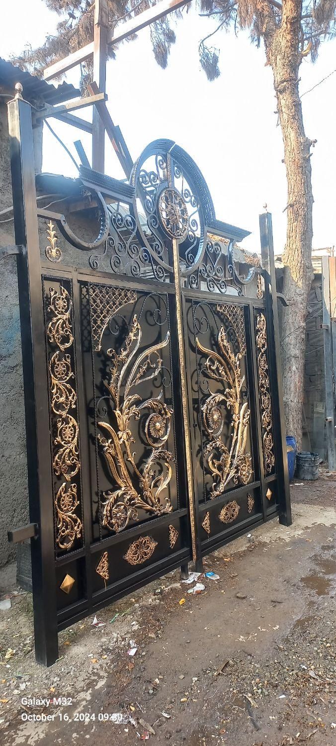 درب آهنی حیاطی و ورودی|مصالح و تجهیزات ساختمان|تهران, شهرک ابوذر|دیوار