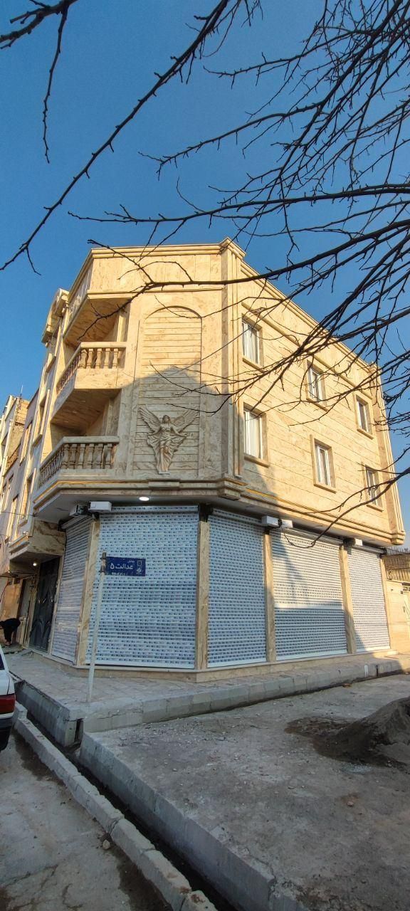۳طبقه۲ واحد ۱۰۰متر مغازه ۸۰متر تجاری نظرآباد عدالت|فروش زمین و ملک کلنگی|نظرآباد, |دیوار