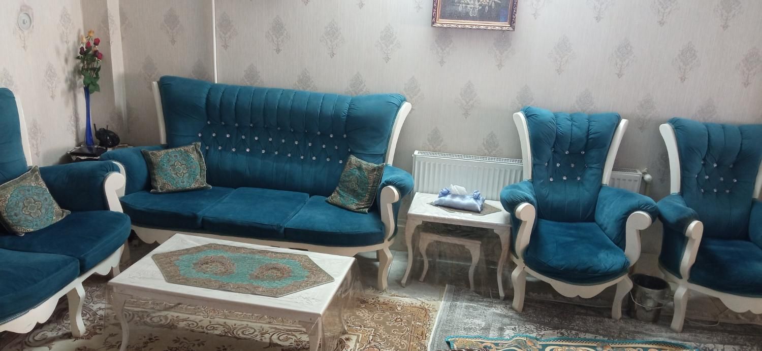 فروش مبلمان ۷ نفره|مبلمان خانگی و میز عسلی|ابهر, |دیوار