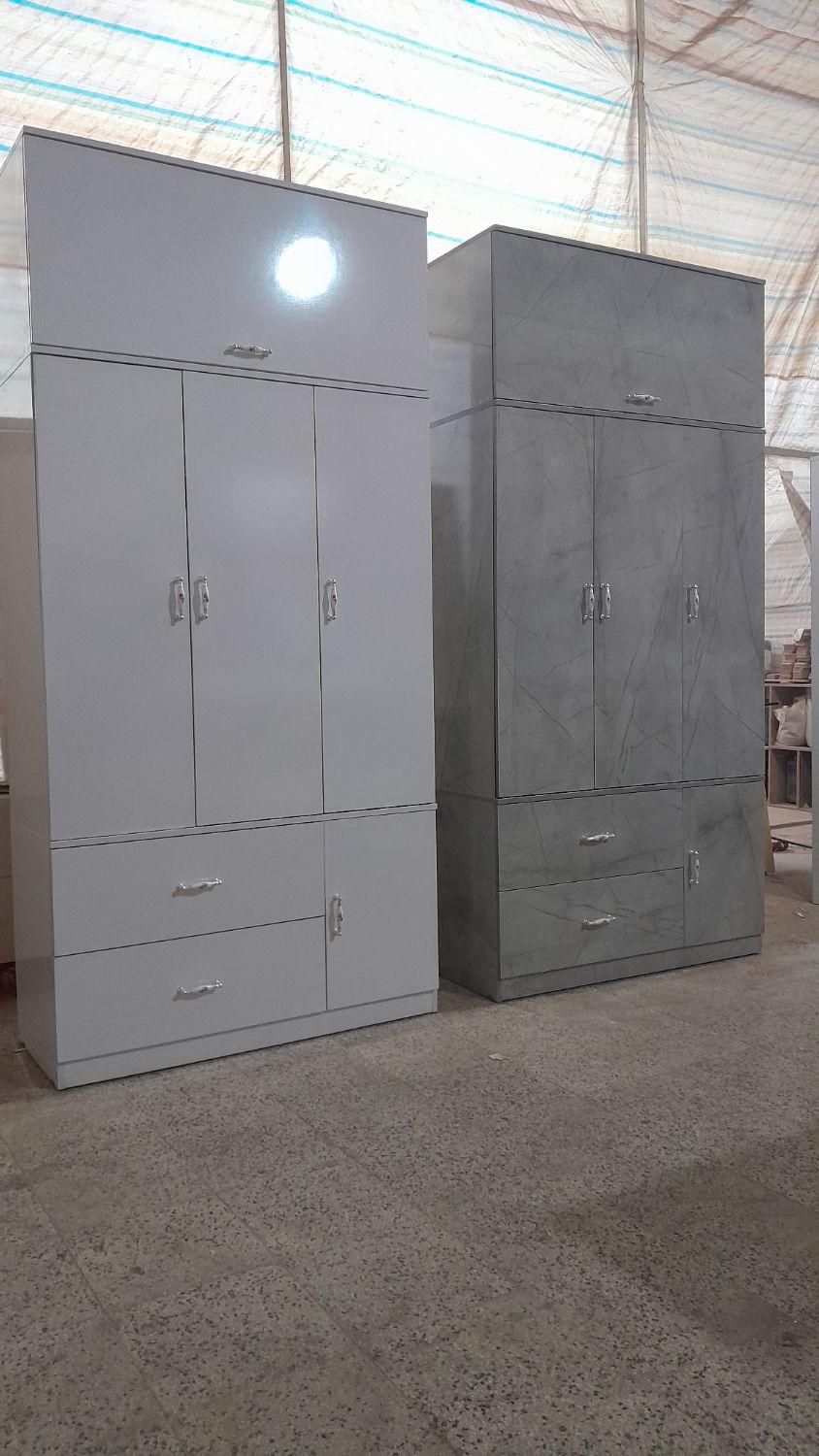 کمد لباس بالکن دار سه تکیه|جاکفشی، کمد، دراور|اردبیل, |دیوار