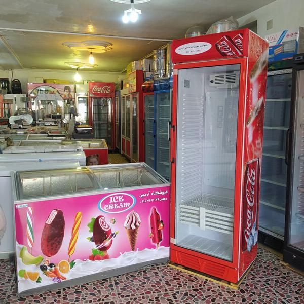 یخچال فریزر بستنی 400L زیمان|فروشگاه و مغازه|خرمآباد, |دیوار