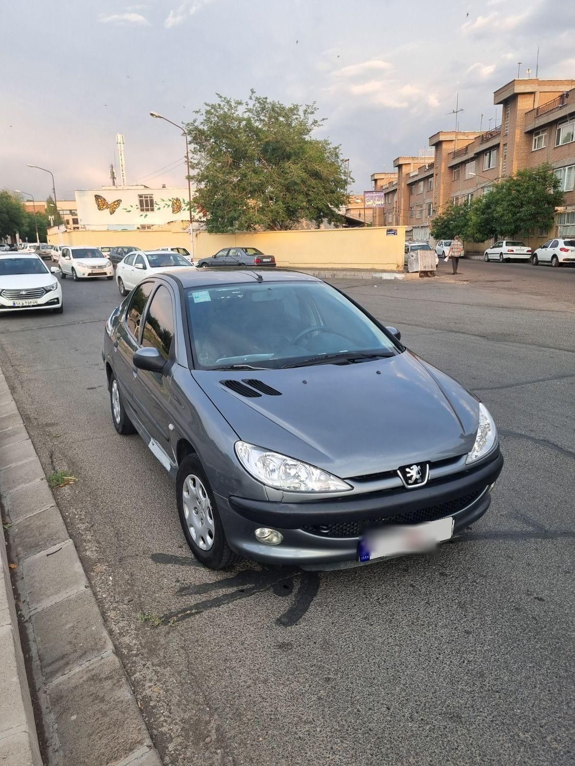 206 sd صندوقدار v8 مدل۹۸ بی رنگ|خودرو سواری و وانت|قزوین, |دیوار