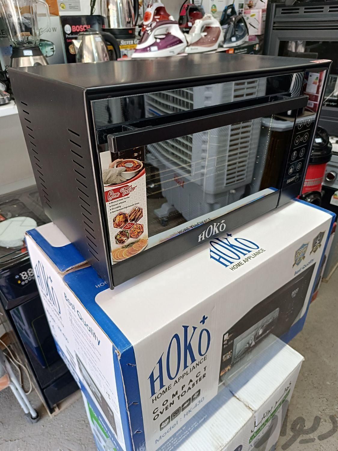 آون توستر هوکو پلاس لمسی فندار۲جداره توسترهوکوپلاس|اجاق گاز و لوازم برقی پخت‌وپز|مشهد, طلاب|دیوار