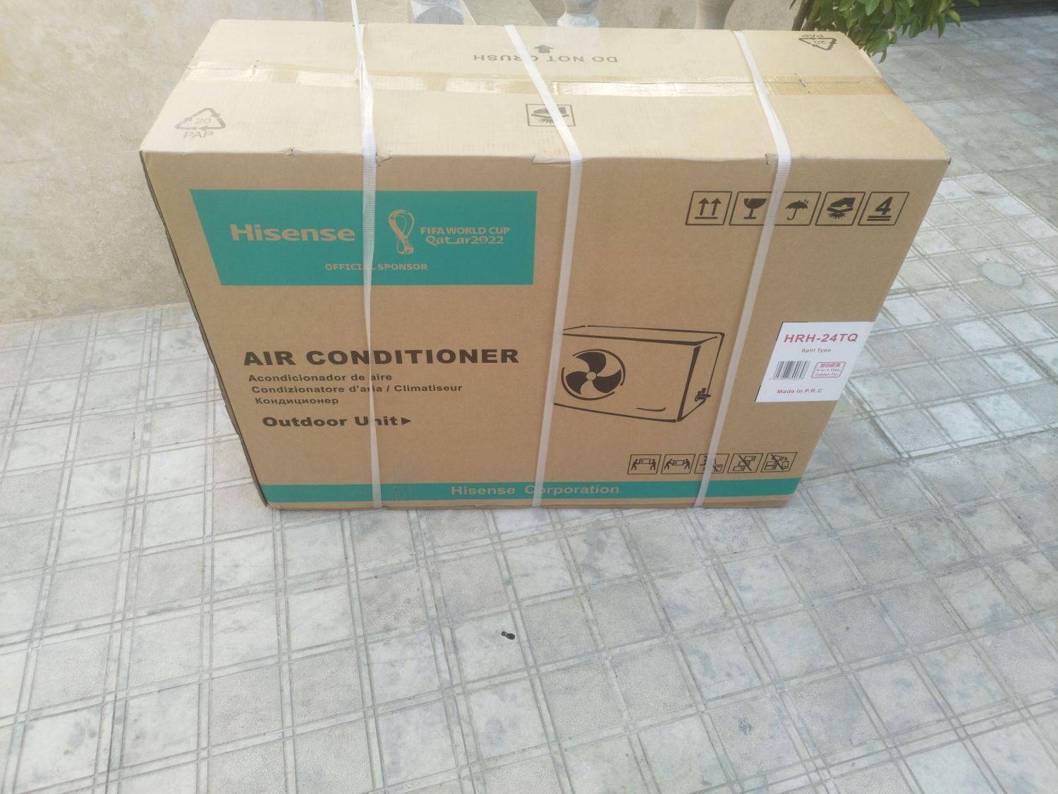 کولر گازی 24000 هایسنس با گارانتی زرین نمای کاسپین|کولر گازی و فن‌کوئل|مشهد, عبادی|دیوار