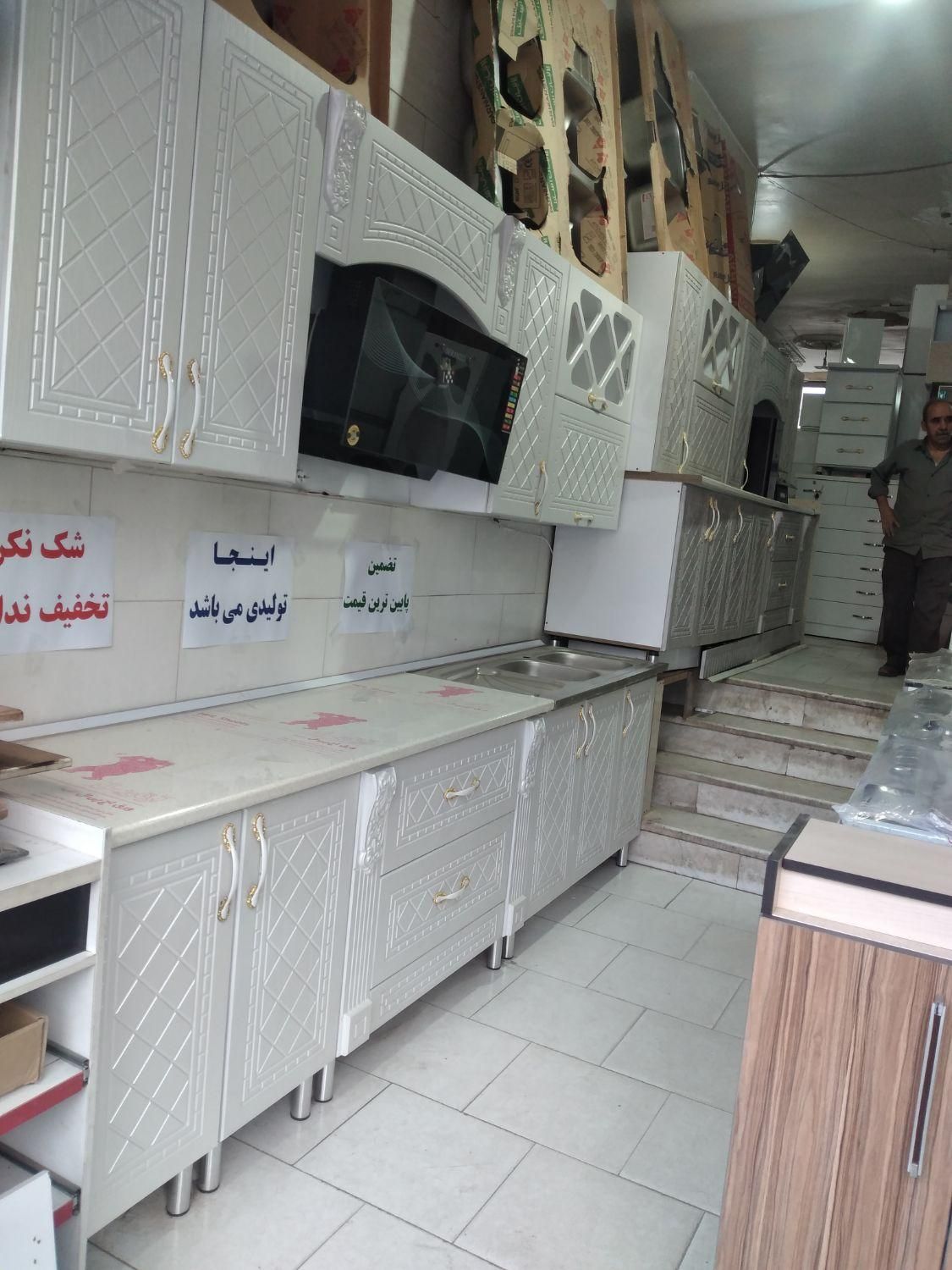 کابینت آماده ممبران و درب چوب|مصالح و تجهیزات ساختمان|زنجان, |دیوار