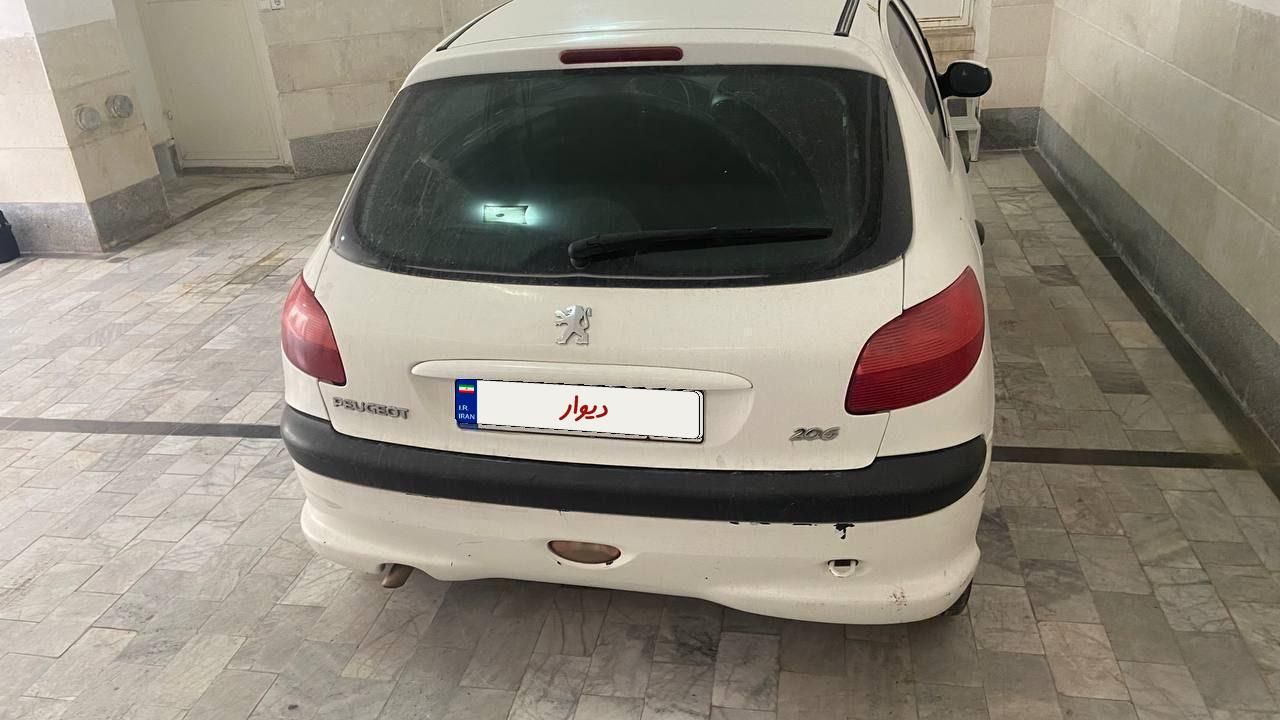 206 مدل ۸۹|خودرو سواری و وانت|شاهرود, |دیوار
