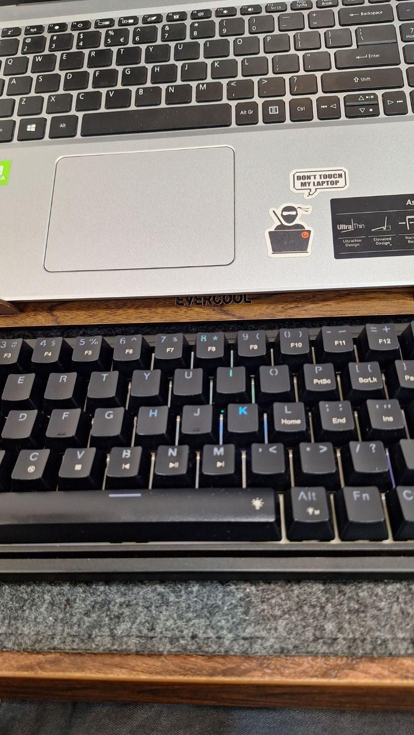 کیبورد مکانیکال Logitech K709 با سوییچ خاکستری|قطعات و لوازم جانبی رایانه|تهران, توحید|دیوار