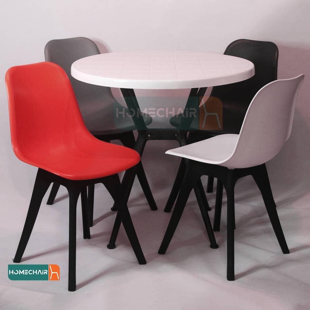 میز و صندلی غذاخوری آلیسون پلیمر|میز و صندلی غذاخوری|رشت, بازار|دیوار