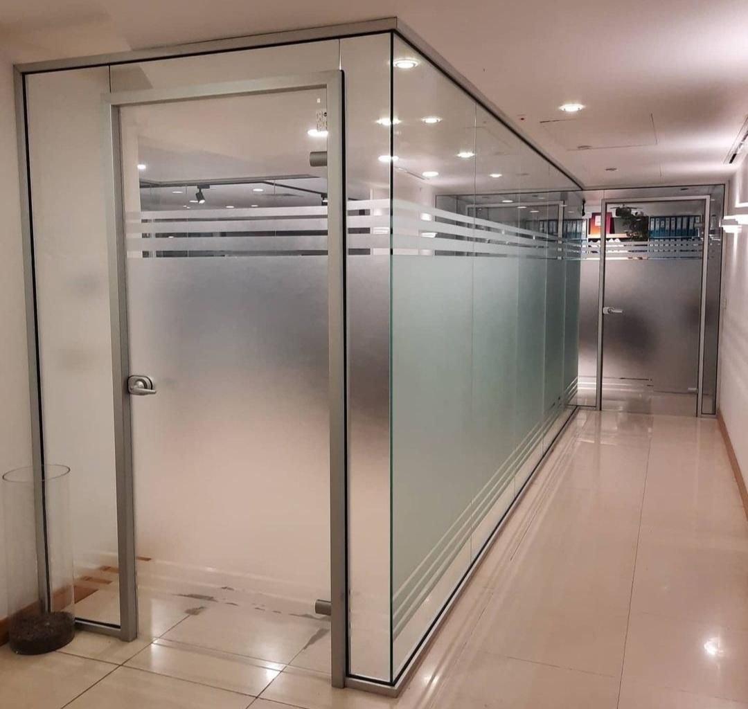 شیشه سکوریت پارتیشن پله نرده شیشه ای درب شیشه ای|خدمات پیشه و مهارت|تهران, خاوران|دیوار