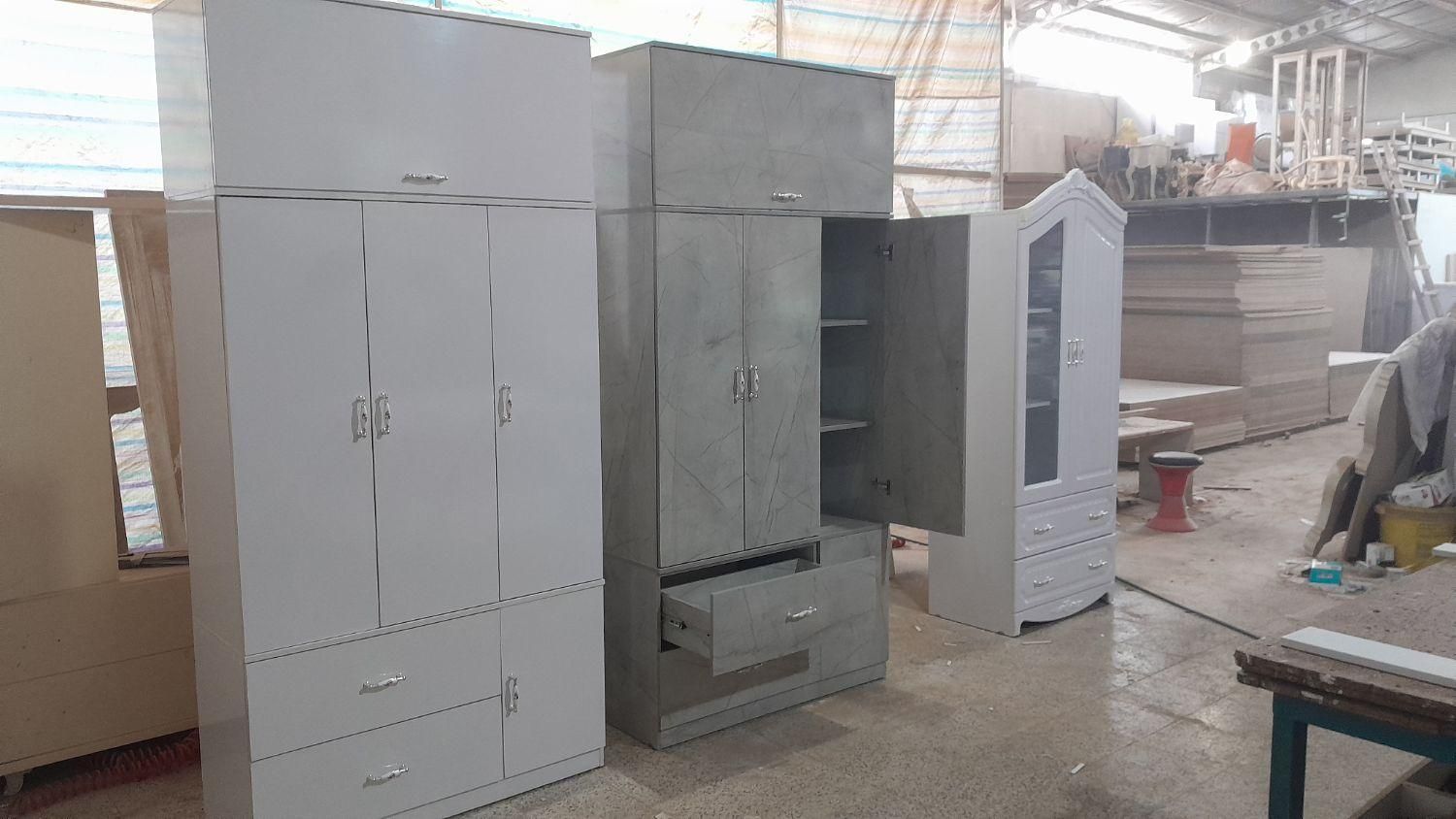 کمد لباس بالکن دار سه تکیه|جاکفشی، کمد، دراور|اردبیل, |دیوار