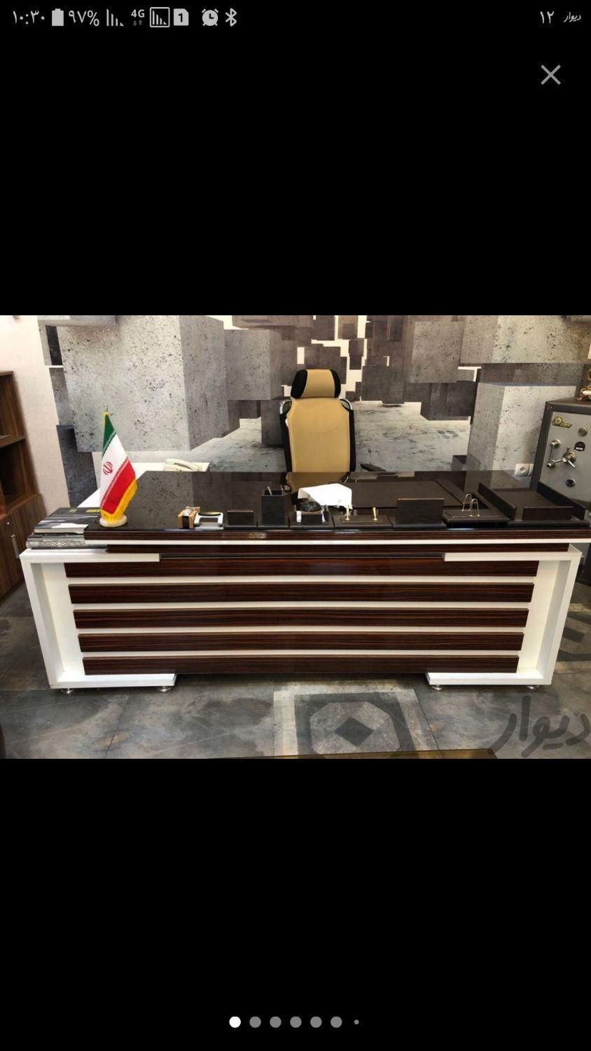 میز مدیریت پرنیا ۱۸۰در ۷۰تولید|مبلمان اداری|چهارباغ, |دیوار