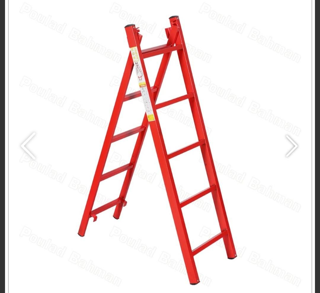 نردبان تاشو 4تکه نردبان تاشو دو تکه ،اجاره نردبان|ابزارآلات|رشت, معلم|دیوار