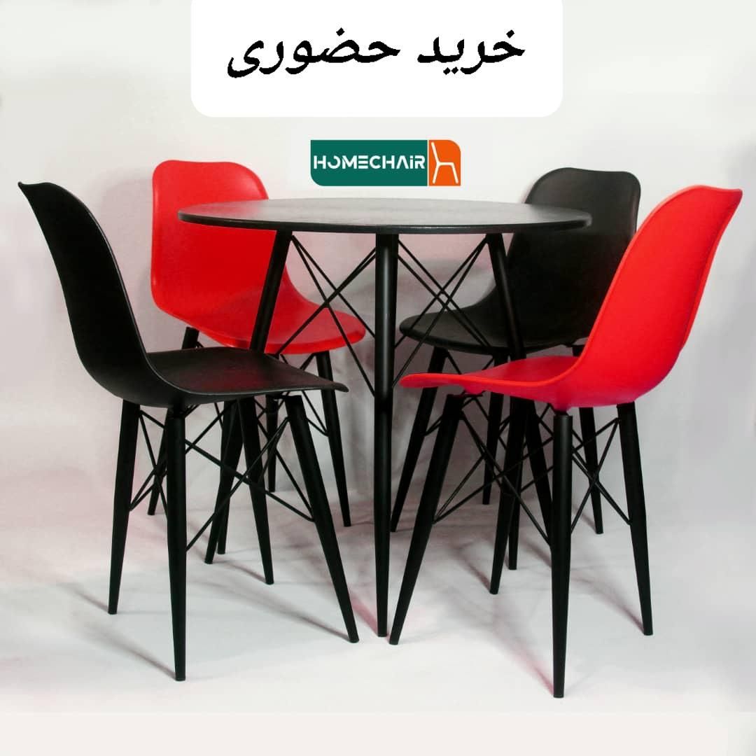 میز و صندلی غذا خوری فلزی OLAPEX|میز و صندلی غذاخوری|اهواز, زیتون کارمندی|دیوار