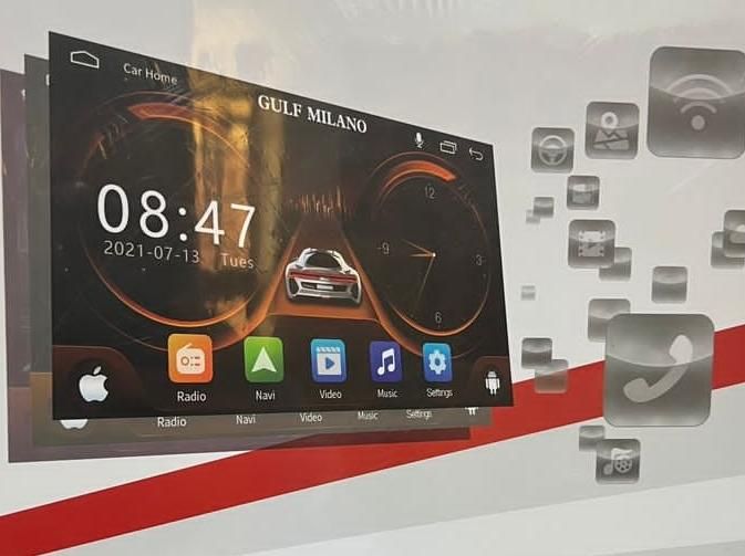 نمایشگر مانیتور اندروید خودرو ماشین|قطعات یدکی و لوازم جانبی|کرمانشاه, |دیوار